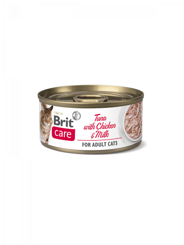 Brit Care Cat Lata Tuna with Chicken and Milk 70gr