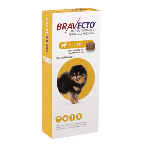 Bravecto 112.5mg (2-4.5kg)