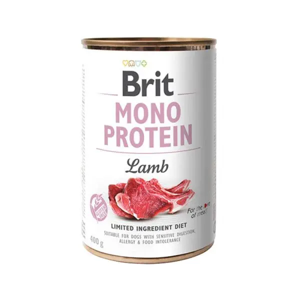 Brit Mono Protein Lamb Lata 400gr