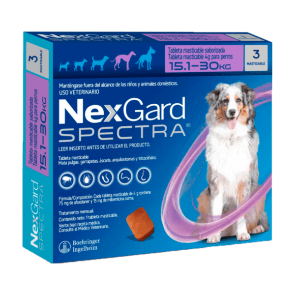 Nexgard Spectra L X 3 Tab (15.1-30kg)