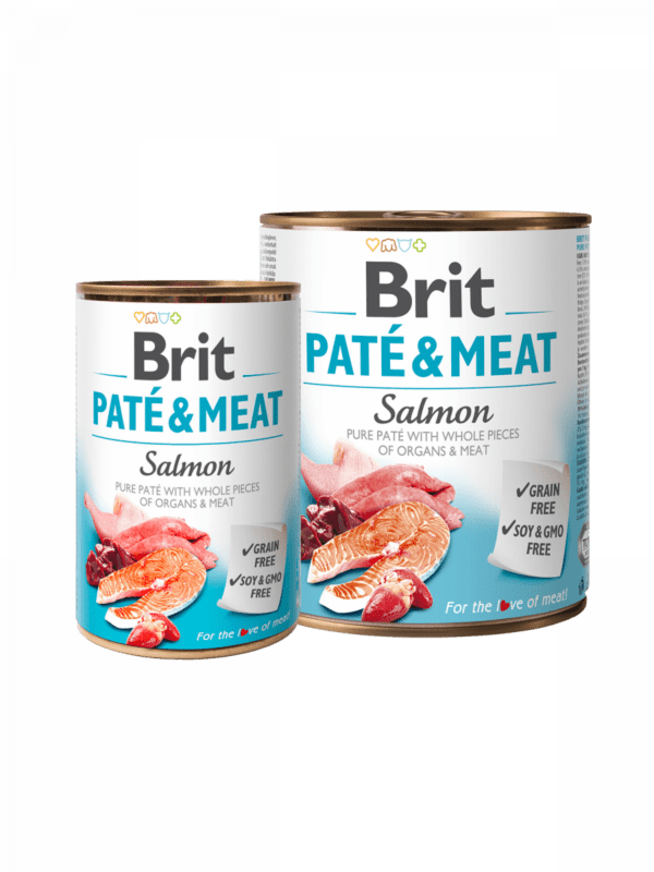 Brit Pate & Meat Salmón Lata