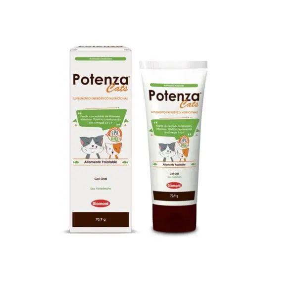 Potenza Cats Suplemento Energético Nutricional 70.9Gr