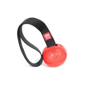 GiGwi Pelota GO FETCH roja con lanzador