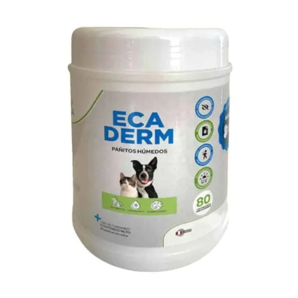 Ecaderm Pañitos Húmedos 80und