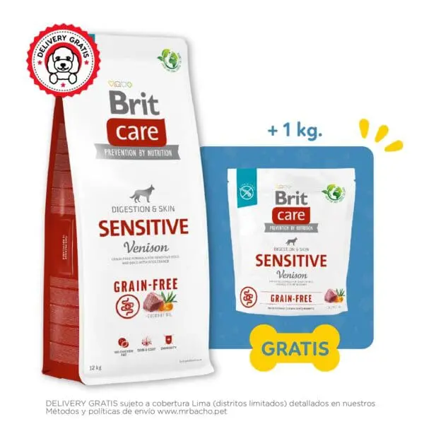 Brit Care Dog Grain-Free Sensitive Venison