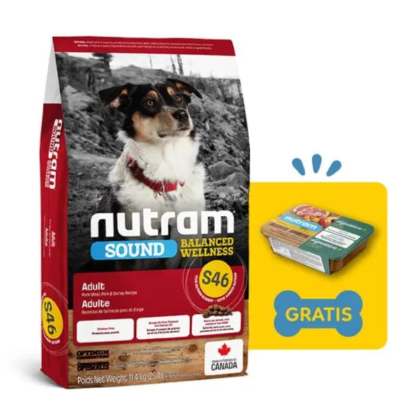 Nutram S46 Pork & Barley Adult Dog