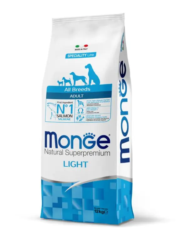 Monge Canine Adult Light Salmón y Arroz