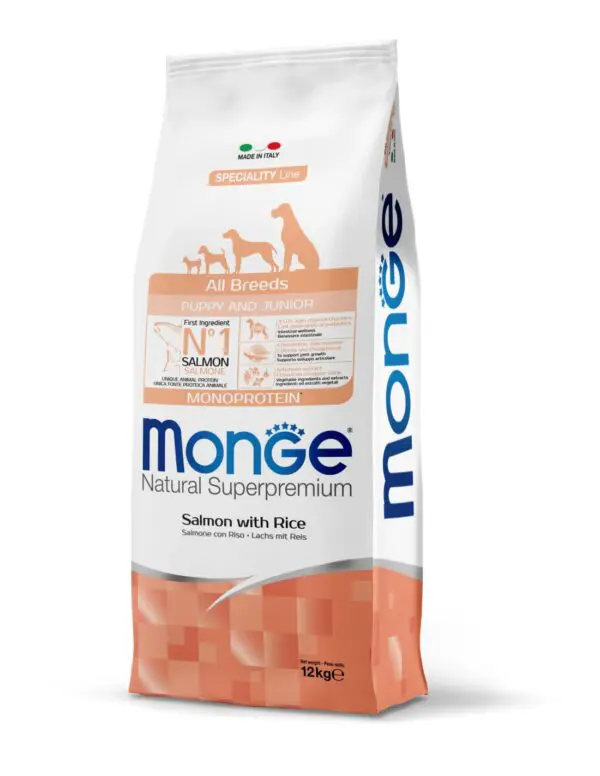 Monge Canine Puppy Salmón y Arroz