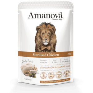 Amanova Cat Sterilised Chicken Pouch