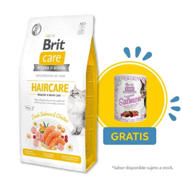 Brit Care Cat Grain-Free Haircare Healthy and Shiny Coat