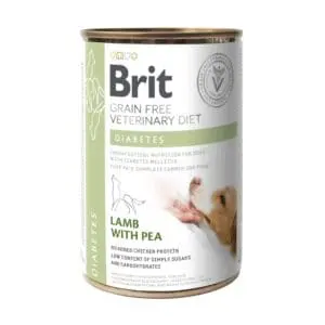 Brit Veterinary Diet Dog Grain-Free Diabetes Lata 400gr