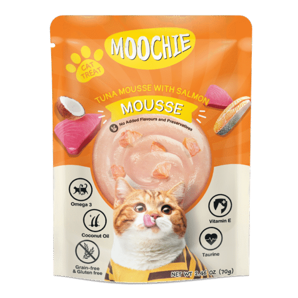 Moochie Cat Mousse Tuna with Salmon