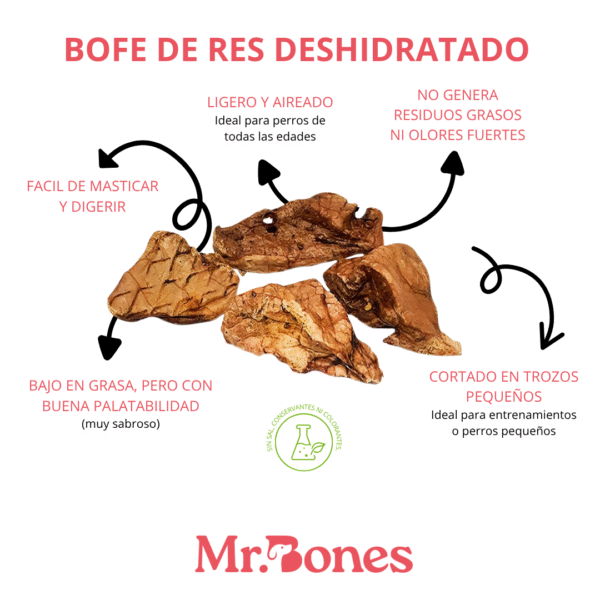 Mr. Bones Bofe de Res 60Gr.