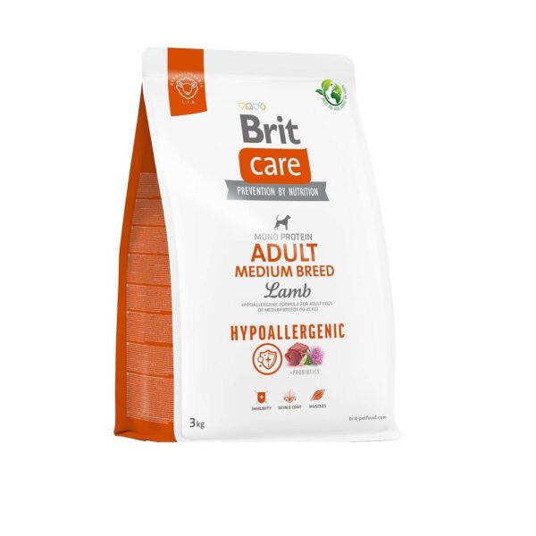 Brit Care Dog Hypoallergenic Adult Medium Breed Lamb