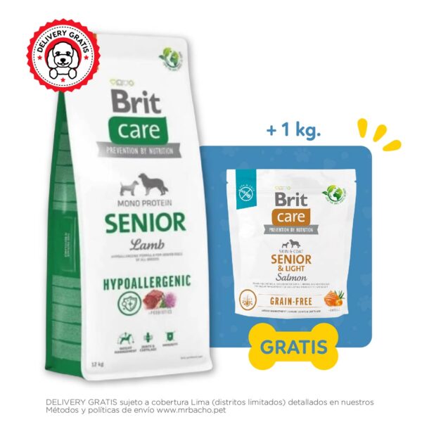 Brit Care Dog Hypoallergenic Senior Lamb