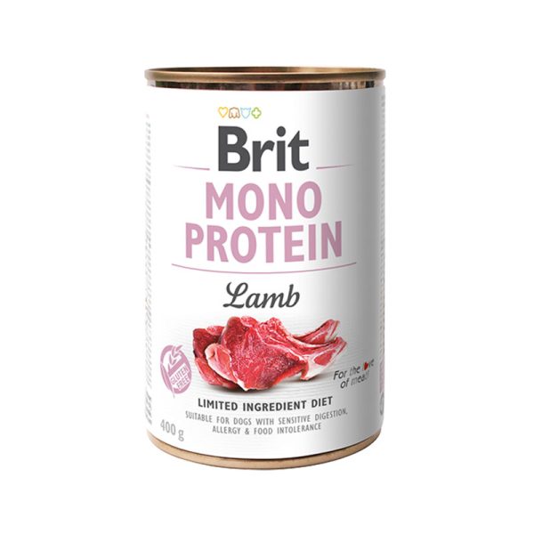 Brit Mono Protein Lamb Lata 400gr