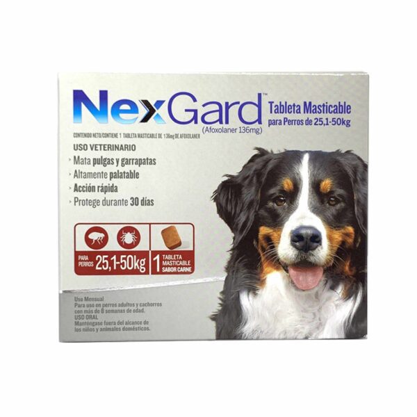 Nexgard x 1 Tab 25.1-50kg