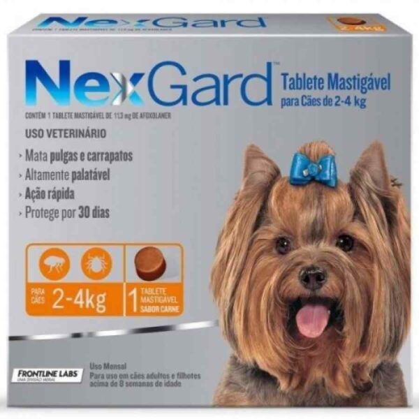 Nexgard 11.3mg x 1 Tab (2-4kg)