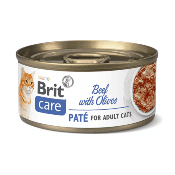 Brit Care Cat Lata Beef with Olives - Carne y Aceitunas