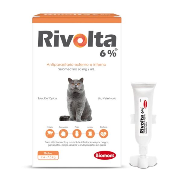 Rivolta 6% Gatos de 2.6-7.5kg