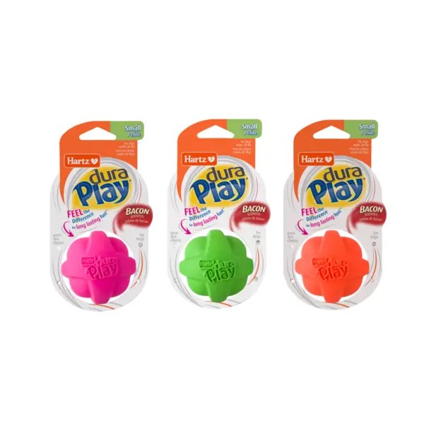 Hartz Dura Play Pelota Aroma Bacon Small Petite