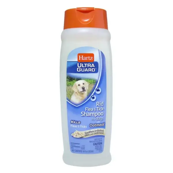 Shampoo Hartz Ultra Guard Antipulgas de Avena 532ml