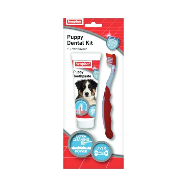 Beaphar Dental Kit para Cachorros 50Gr