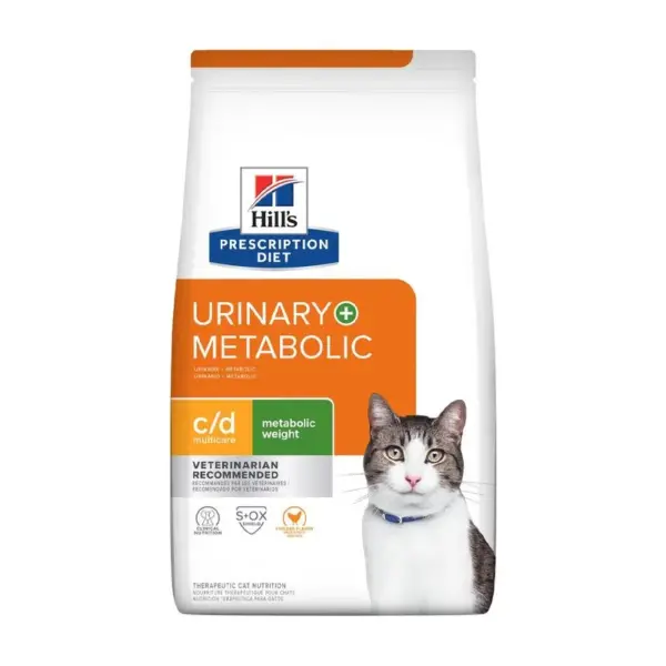 Hills PD Feline C/D Urinary Care + Metabolic