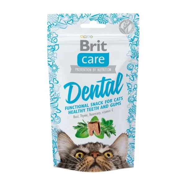 Brit Care Cat Snack Dental 50g