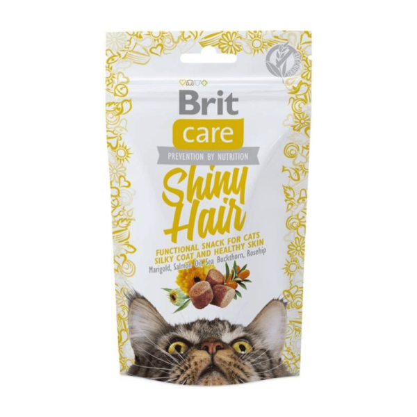 Brit Care Cat Snack Shiny Hair