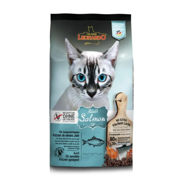 Leonardo Adult GF Salmón – Alimento Libre de Granos Gatos Adultos