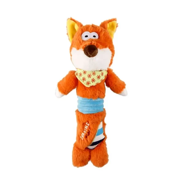 Gigwi Squeaker Dog Toy Shaking Fun Fox