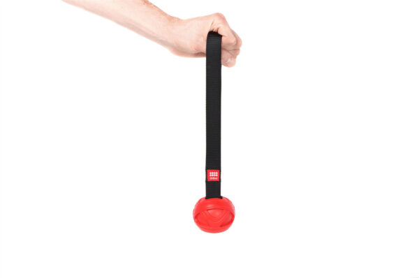 GiGwi Pelota GO FETCH roja con lanzador