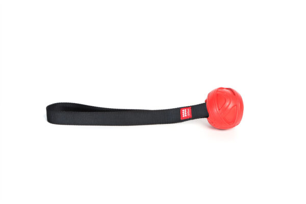 GiGwi Pelota GO FETCH roja con lanzador