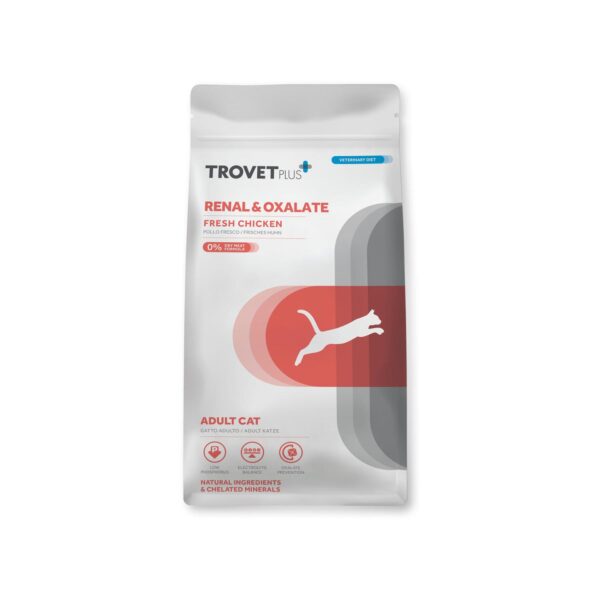 Trovet Plus Adult Cat Renal & Oxalate Fresh Chicken