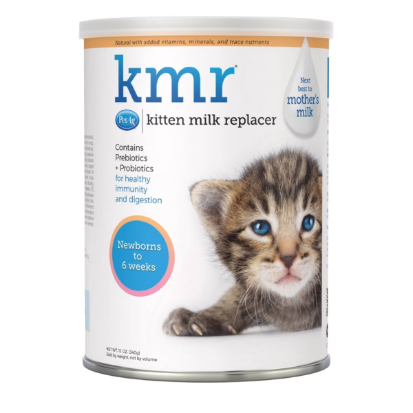 Pet Ag KMR 340gr - Sustituto de leche en polvo para gatitos