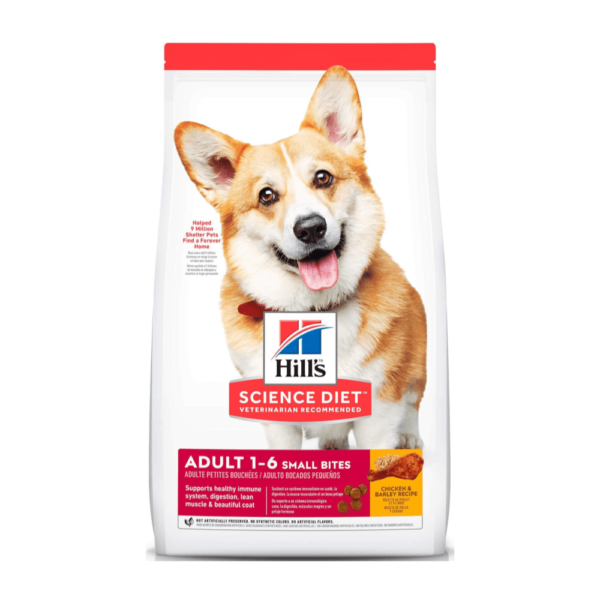 Hills SD Canine Adult Small Bites Chicken & Barley Recipe