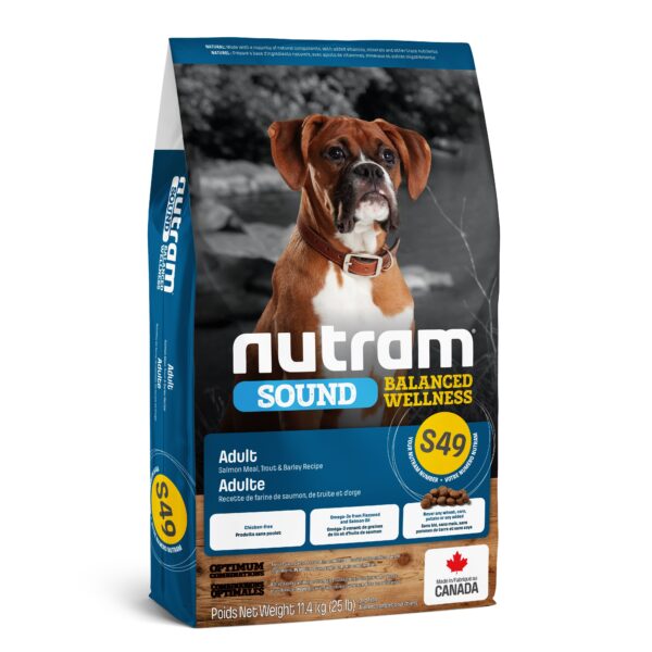 Nutram S49 Adult Salmon, Trout & Barley