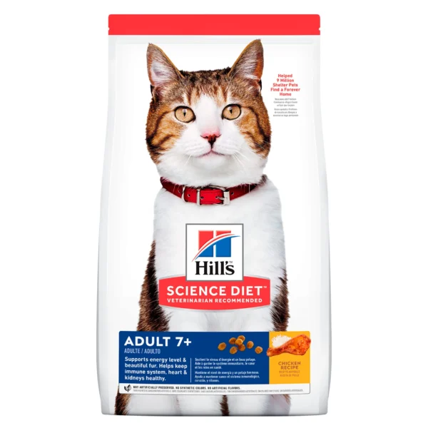 Hills SD Feline Adult 7+ Gatos Senior