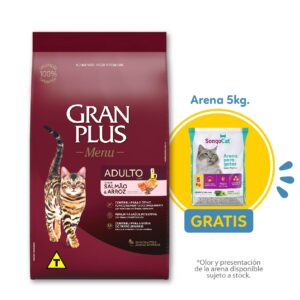 Gran Plus Gato Adulto Salmón y Arroz