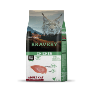 Bravery Grain-Free Adult Cat Sterilized Chicken