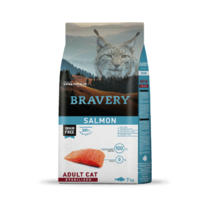 Bravery Grain-Free Adult Cat Sterilized Salmón