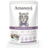 Amanova Cat Sterilised Fish & Turkey Pouch