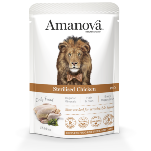 Amanova Cat Sterilised Chicken Pouch