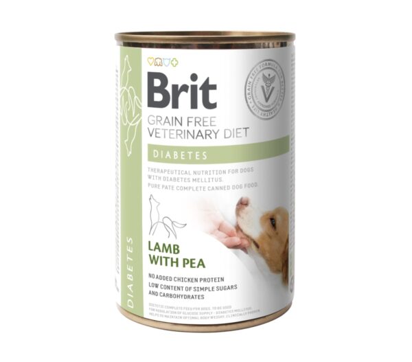 Brit Veterinary Diet Dog Grain-Free Diabetes 400gr