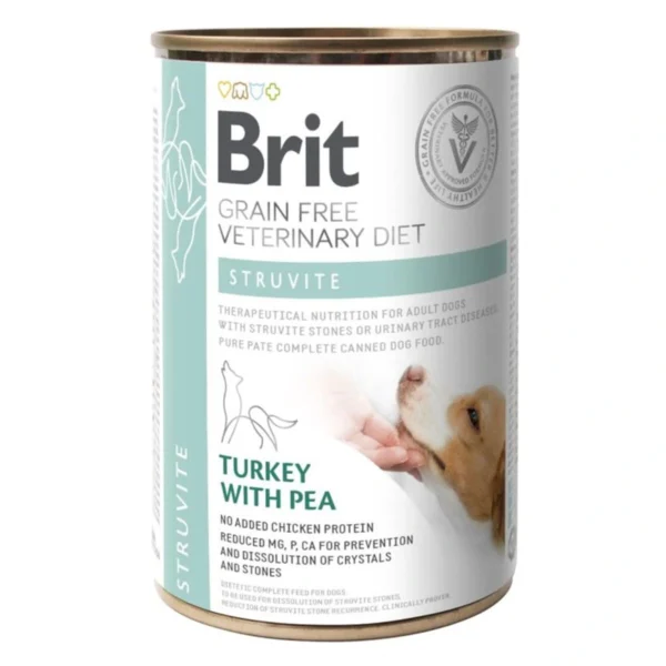 Brit Veterinary Diet Dog Grain-Free Struvite Lata 400Gr