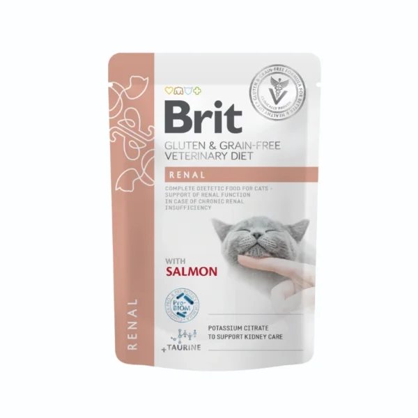Brit Veterinary Diet Cat Grain-Free Renal Pouch
