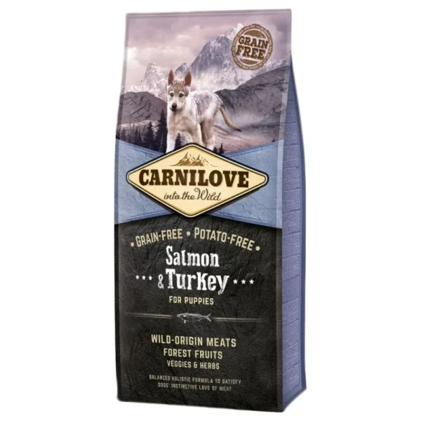 Carnilove Dog Grain-Free Puppy Salmon & Turkey