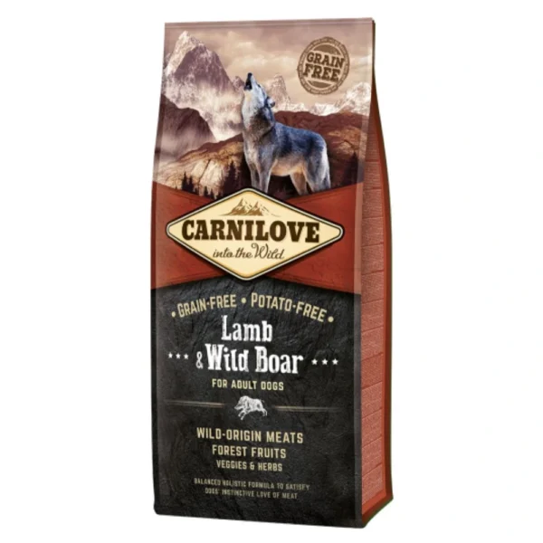 Carnilove Grain-Free Lamb & Wild Boar for Adult Dogs