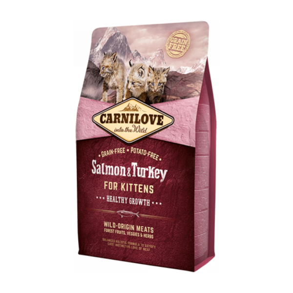 Carnilove Grain-Free Salmon & Turkey for Kittens